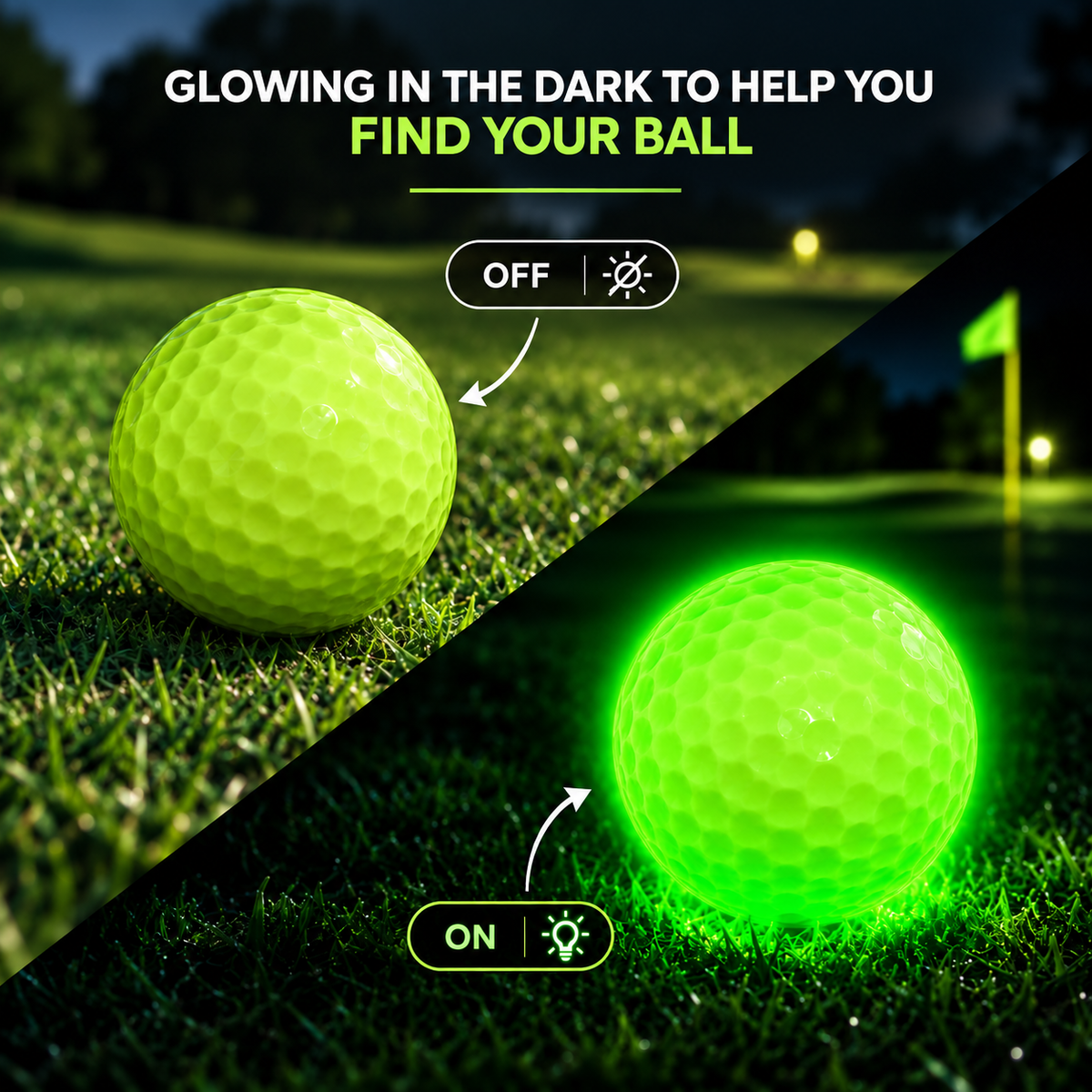 Golf Balls for Night