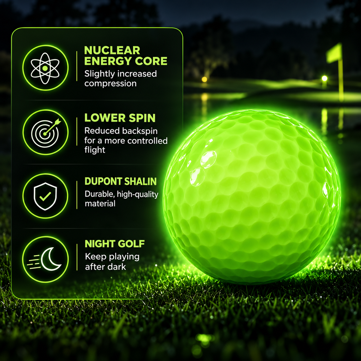 Golf Balls for Night
